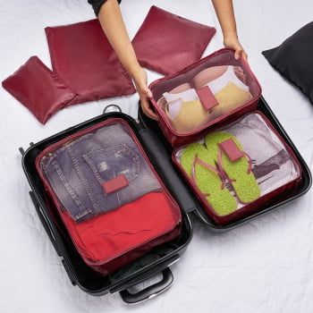 Necessaire Personalizada Nylon X18538 Brindes Personalizados
