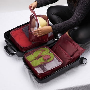 Necessaire Personalizada Nylon X18538 Brindes Personalizados