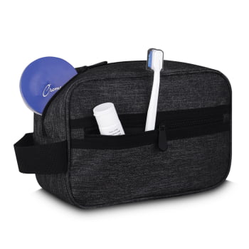 Necessaire Personalizada Poliéster 300D NE106 Brinde Personalizado