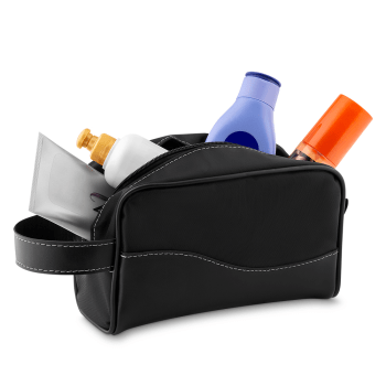 Necessaire Personalizada PU e Forro Sintético Bidim NE201 Brinde Personalizado