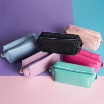 Necessaire Personalizada PU impermeável X18650 Brinde Personalizado