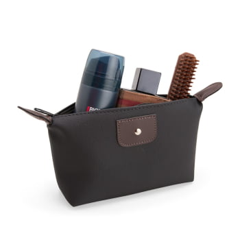 Necessaire Personalizada Couro Sintético X15324 Brinde Personalizado