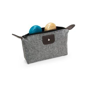 Necessaire Personalizada Poliéster Resistente à água X15302 Brinde Personalizado