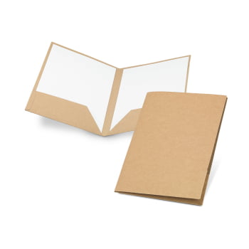 Pasta Personalizada Kraft Reciclado Sustentável SP93463 Porta Documentos Brinde Personalizado
