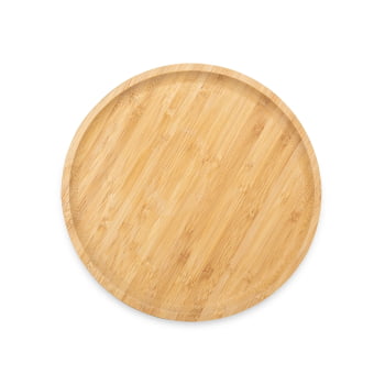 Petisqueira Personalizada 25x25 cm Redonda Bambu X18611 Brinde Personalizado