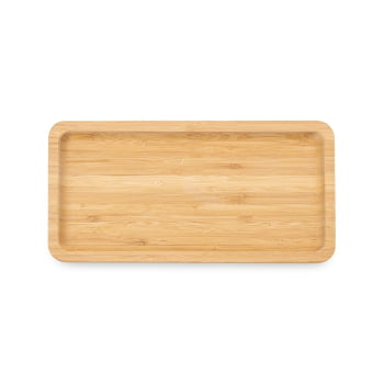 Petisqueira Personalizada 26x13 cm Retangular Bambu X18616 Brinde Personalizado