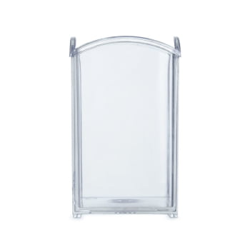 Porta Caneta Personalizado Acrilico Duplo Compartimento X14720 Brinde Personalizado