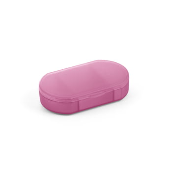 Porta Comprimido Personalizado Plástico 3 Divisórias SP94301 Brinde Personalizado