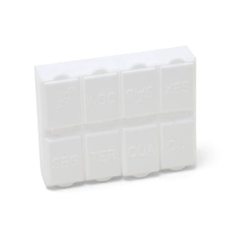 Porta Comprimidos Personalizado Plástico Semanal X13592 Brinde Personalizado