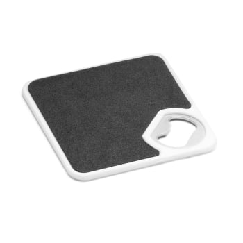 Porta Copo Personalizado ABS com Abridor de Garrafas SP94116 Brinde Personalizado