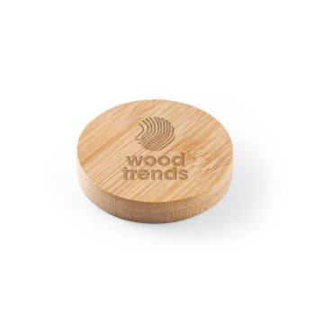 Porta Copo Personalizado Bambu SP94573 Brindes Personalizados