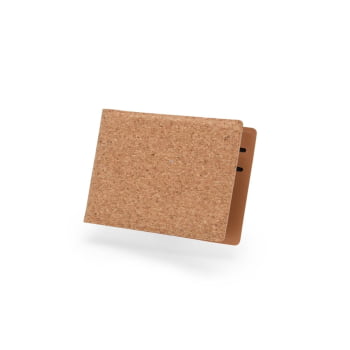 Porta Cartões Personalizado Cortiça Sustentável X08247 Brinde Personalizado