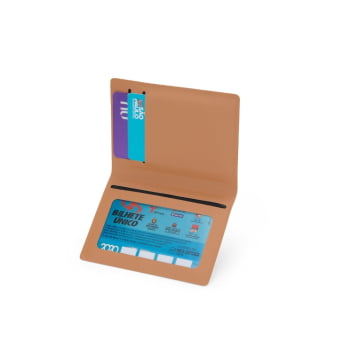 Porta Cartões Personalizado Cortiça Sustentável X08248 Brindes Personalizados