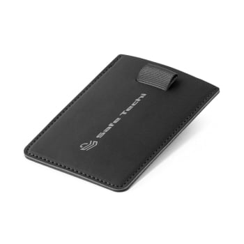 Porta Cartões Personalizado Poliuretano com Bloqueio RFID SP93265 Brindes Personalizados
