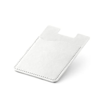 Porta Cartões Personalizado Poliuretano para Celular SP93334 Brinde Personalizado
