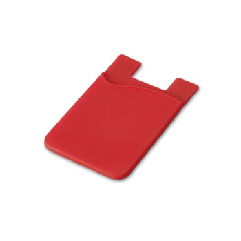 Porta Cartões Personalizado Silicone para Celular SP93320 Brinde Personalizado