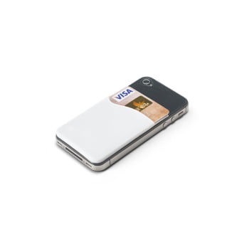 Porta Cartões Personalizado Silicone para Celular SP93320 Brinde Personalizado