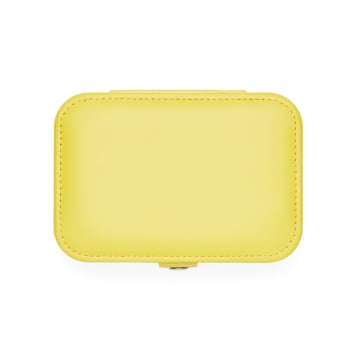 Porta Joias Personalizado Couro Sintético Revestimento Aveludado MX01383 Brinde Personalizado