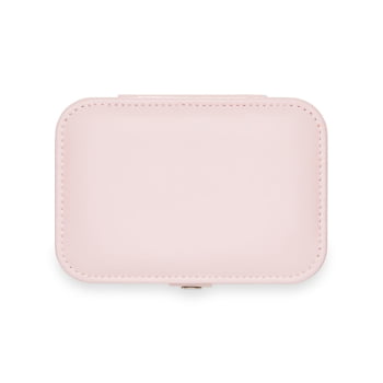 Porta Joias Personalizado Couro Sintético Revestimento Aveludado MX01383 Brinde Personalizado