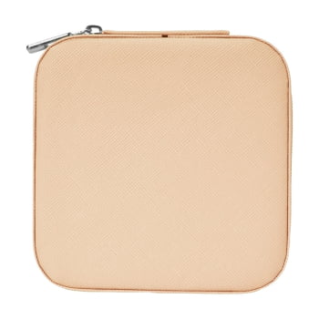 Porta Joias Personalizado Couro Sintético Revestimento Aveludado MX01618 Brinde Personalizado