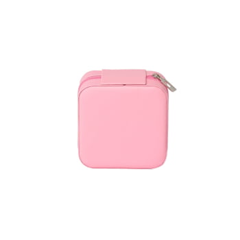 Porta Joias Personalizado Couro Sintético Revestimento Aveludado MX01622B Brindes Personalizados