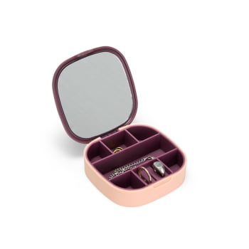 Porta Joias Personalizado Plástico Com Espelho X18911 Brindes Personalizados