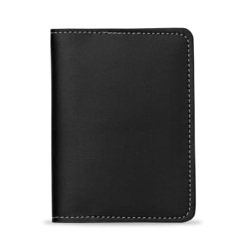 Porta Passaporte Personalizado Couro Sintético X13123B Brinde Personalizado