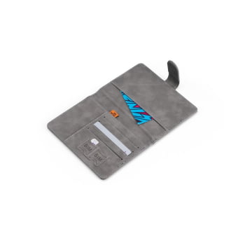 Porta Passaporte Personalizado Couro Sintético X18881 Brinde Personalizado