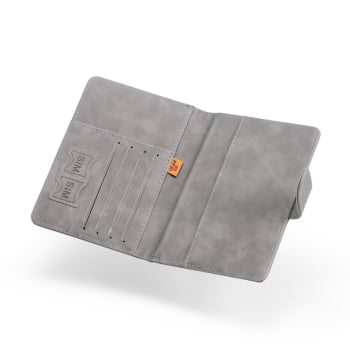 Porta Passaporte Personalizado Couro Sintético X18881 Brinde Personalizado