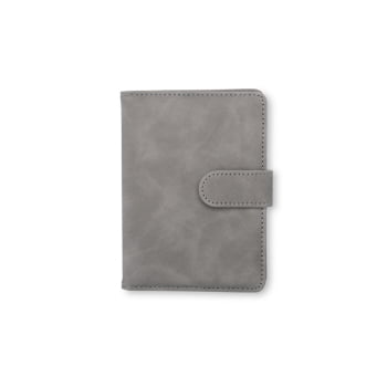 Porta Passaporte Personalizado Couro Sintético X18881 Brinde Personalizado