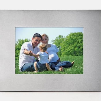 Porta Retrato Personalizado Alumínio SMPR-10150 Brinde Personalizado
