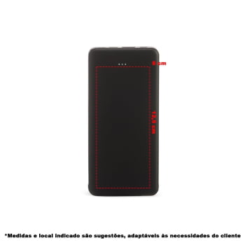 Power Bank Personalizado 10000mah Carregador Portátil X06005 Brinde Personalizado