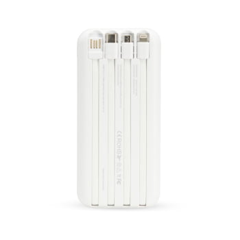 Power Bank Personalizado 10000mah Indução ou Cabo Carregador Portátil X06052 Brinde Personalizado