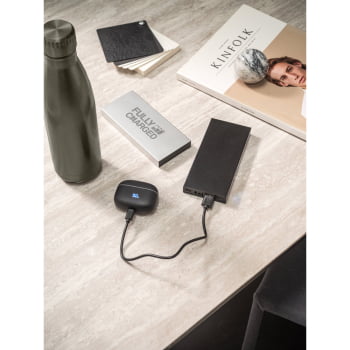 Power Bank Personalizado 10000mah SP97165 Carregador Portátil Sustentável Brindes Personalizados