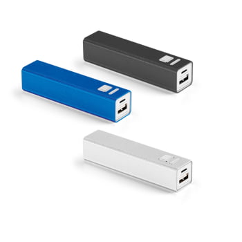 Power Bank Personalizado 1800mah SP97376 Carregador Portátil Brinde Personalizado