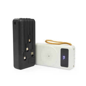 Power Bank Personalizado 20000mah Indução ou Cabo Carregador Portátil X08265 Brindes Personalizados