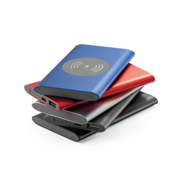 Power Bank Personalizado 4000mah SP57078 Carregador Portátil Sustentável Brindes Personalizados