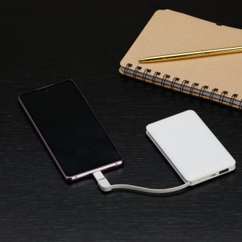 Power Bank Personalizado 5000mah Carregador Portátil X06053 Brindes Personalizados