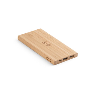Power Bank Personalizado 5000mah SP57909 Carregador Portátil Sustentável Brindes Personalizados