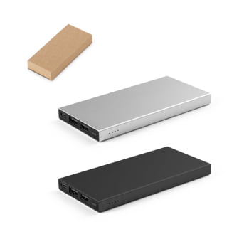 Power Bank Personalizado 5000mah SP97164 Carregador Portátil Sustentável Brindes Personalizados