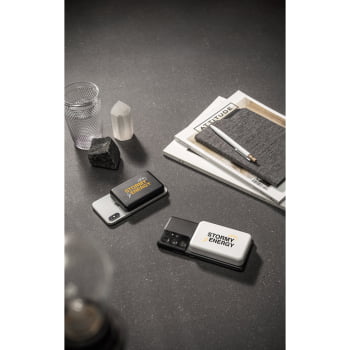 Power Bank Personalizado 5000mah SP97166 Carregador Portátil Sustentável Brindes Personalizados
