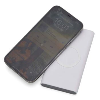 Power Bank Personalizado 8000mah Indução ou Cabo Carregador Portátil X04050 Brindes Personalizados