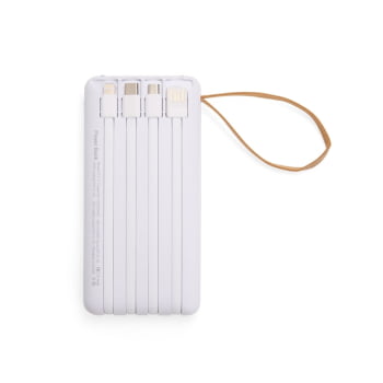 PowerBank Personalizado 10.000mAh Indução ou Via Cabo X09145 Brinde Personalizado