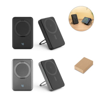 PowerBank Personalizado 10.000 mAh Sustentável SP97143 Brinde Personalizado PowerBank Personalizado 10.000 mAh Sustentável SP97143 Brinde Personalizado