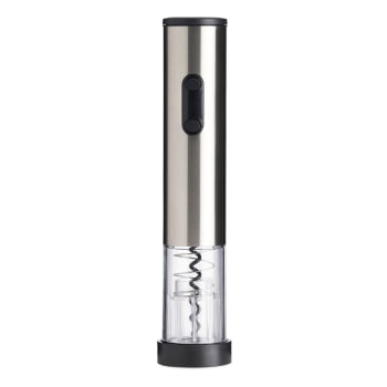 Saca Rolha Personalizado Elétrico com LED e Cortador de Lacre X18555 Brinde Personalizado