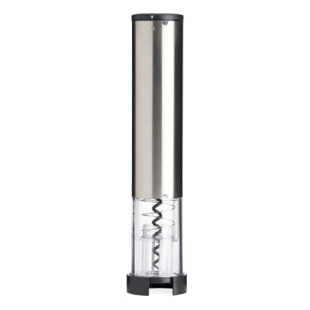 Saca Rolha Personalizado Elétrico com LED e Cortador de Lacre X18555 Brinde Personalizado