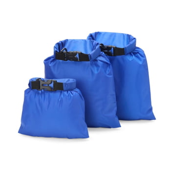 Kit Saco Impermeável Personalizado Nylon Impermeável 3 Sacos X02389 Brinde Personalizado