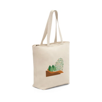 Sacola Personalizada 100% Algodão MSP92926 Bindes Personalizados