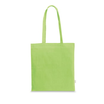 Sacola Personalizada Algodão e Poliéster Reciclado Sustentável MSP92084 Bindes Personalizados