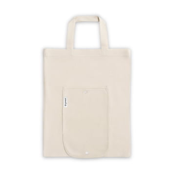 Sacola Personalizada Algodão e Poliéster Reciclado Sustentável MSP92332 Brinde Personalizado